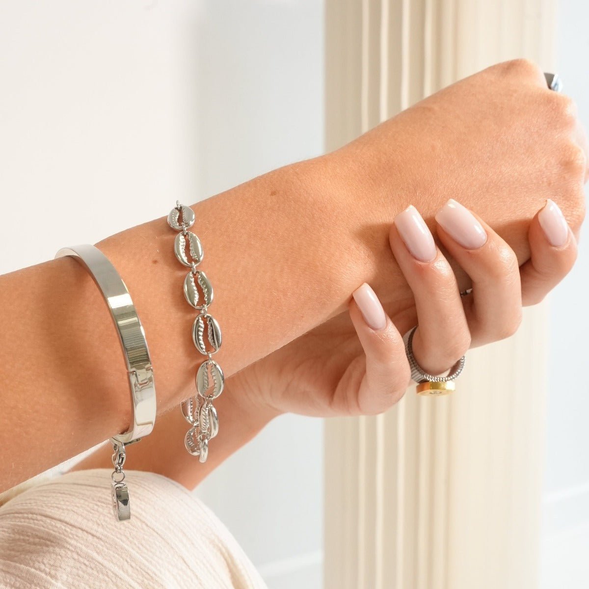 Noronha Bracelet – Silver Tone - Aurielle London