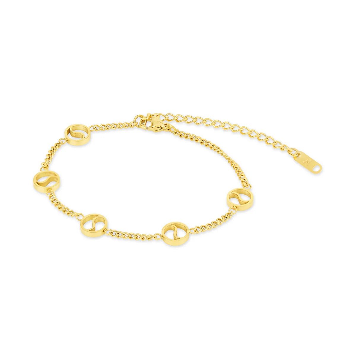 Sierra Pendant Bracelet – 18K Gold Plated