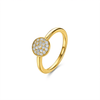 Golden Circle Ring - 18K Gold Plated - Aurielle London
