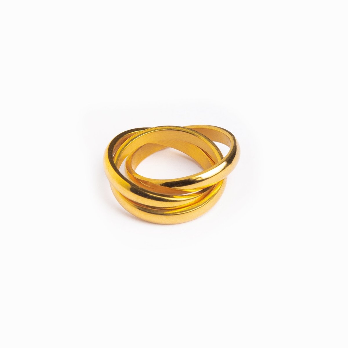 Trinity Ring – 18K Gold Plated - Aurielle London