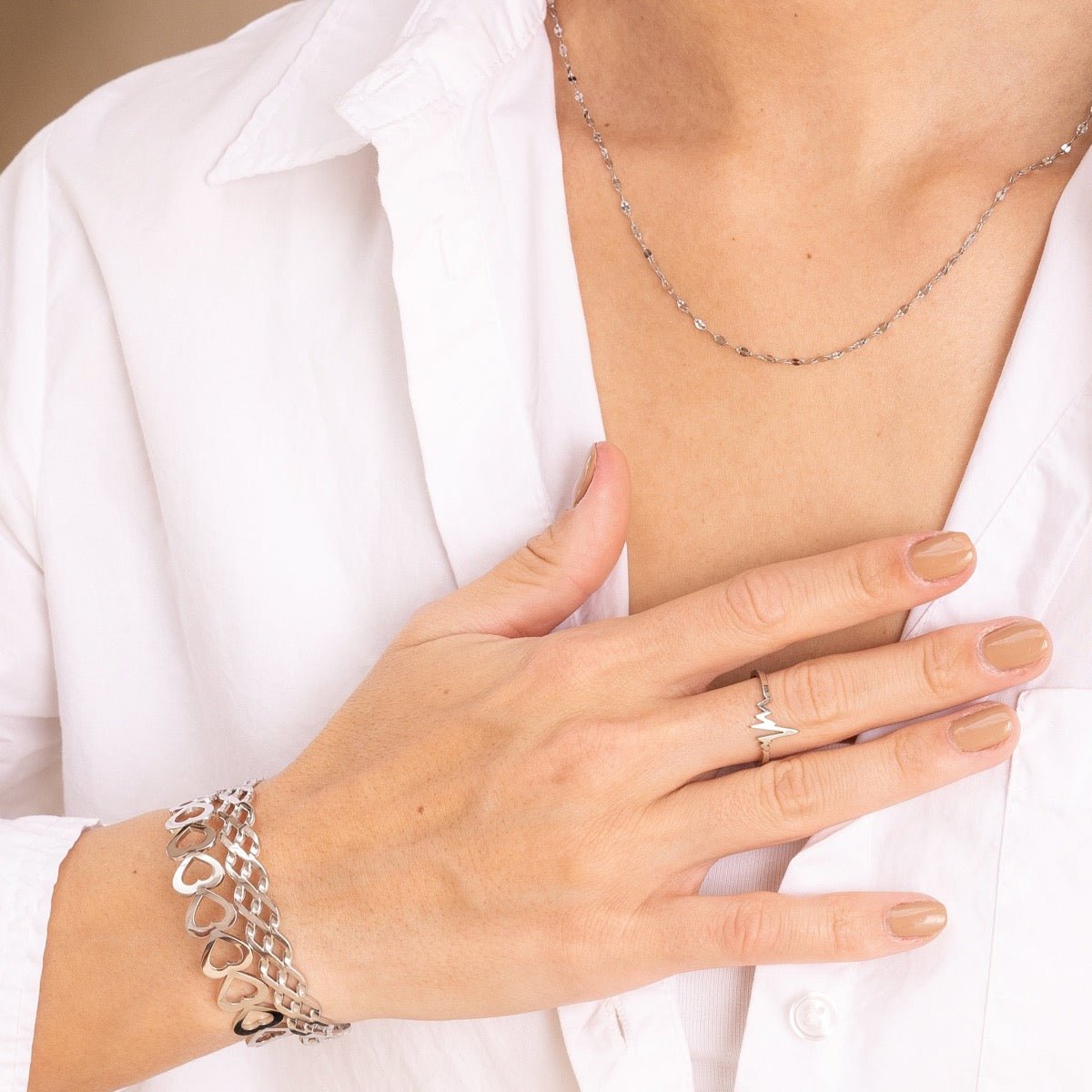 Adored Bangle – Silver