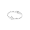 T-Bar Elegance Bangle – Silver