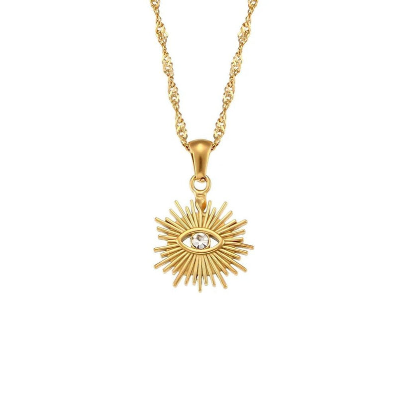Eye Necklace – 18K Gold Plated - Aurielle London