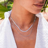 Essentials Necklace Set – Silver - Aurielle London