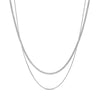 Essentials Necklace Set – Silver - Aurielle London