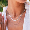 Essentials Necklace Set – Silver - Aurielle London