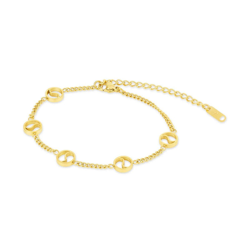 Sierra Pendant Bracelet – 18K Gold Plated