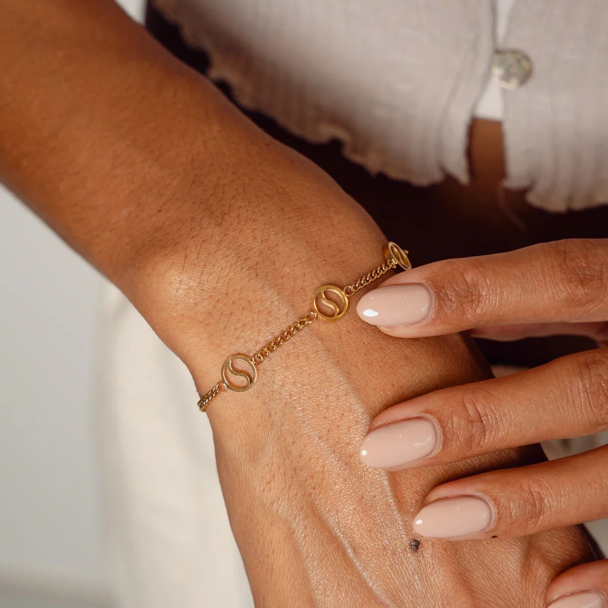 Sierra Pendant Bracelet – 18K Gold Plated