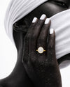Golden Circle Ring - 18K Gold Plated - Aurielle London